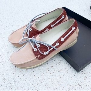 NIB Bottega Veneta Spritz Suede Driving Flats​